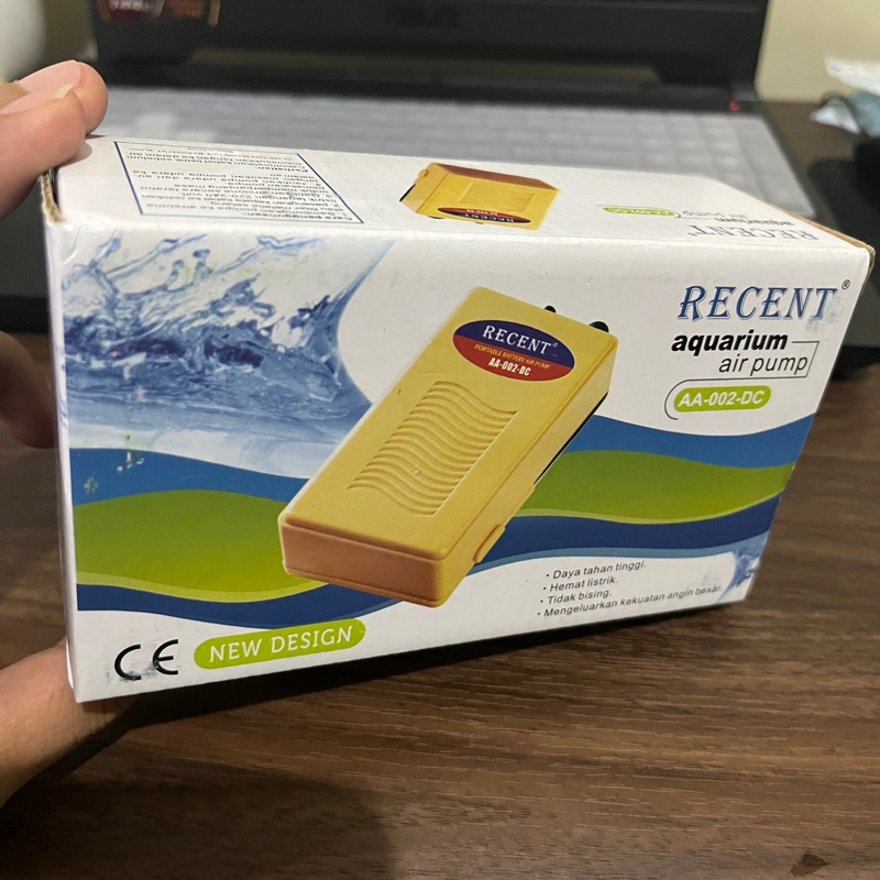 Jual Aerator DC 1 Lubang Aerator Baterai Recent AA 002 DC Pompa Udara