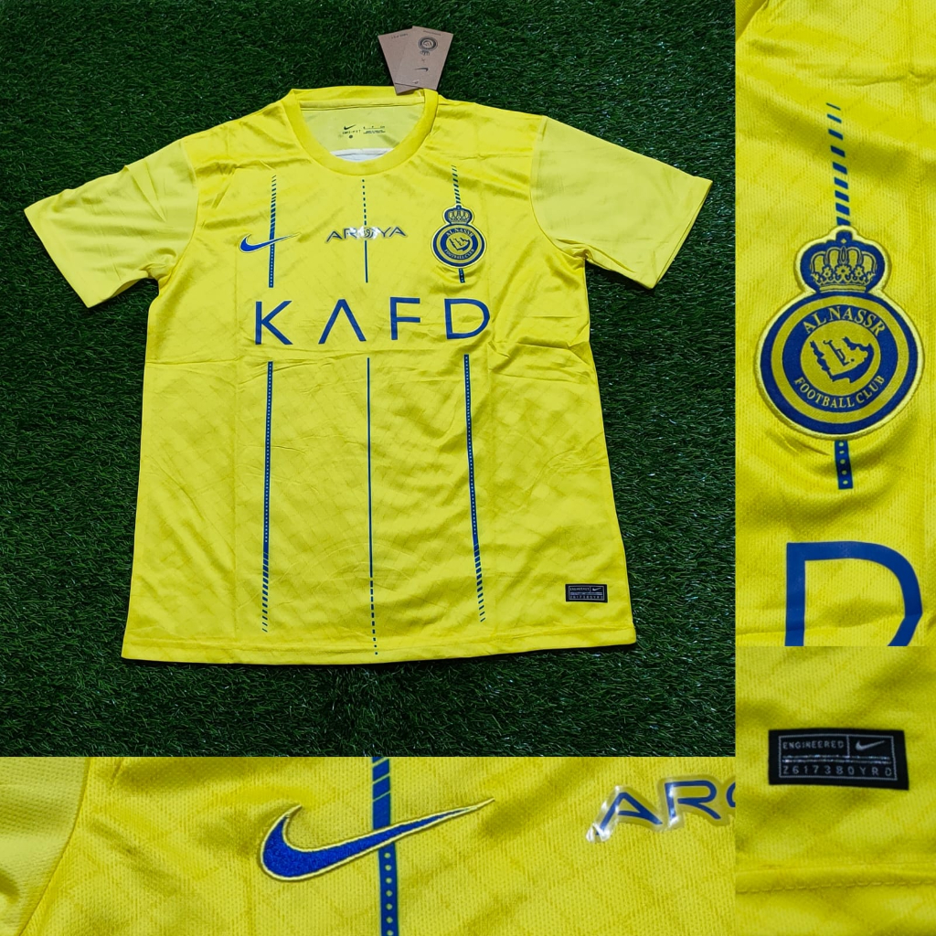 Jual Jersey Bola Al Nassr Home 2023 2024 Grade Ori Shopee Indonesia