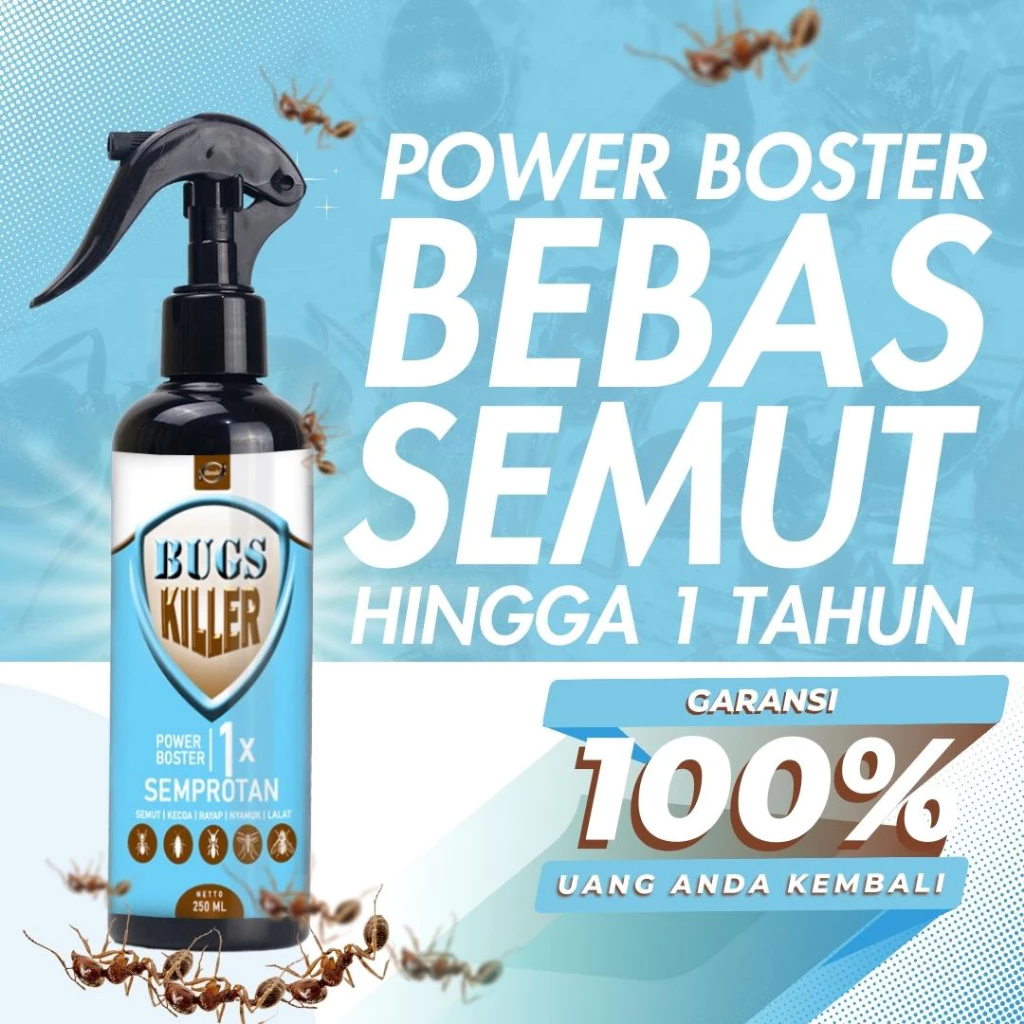 Obat racun pembasmi semut semprot ampuh pembunuh semua jenis serangga kecoa kutu