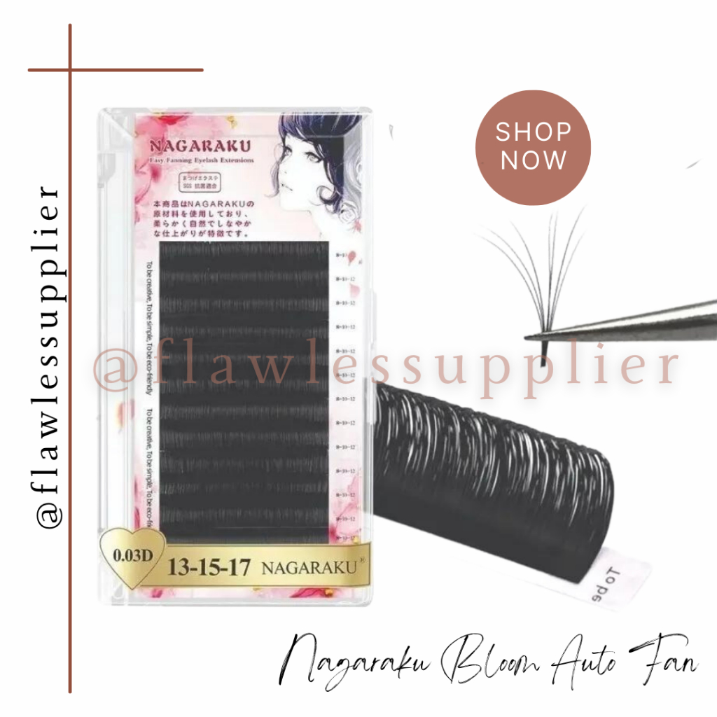 Jual NAGARAKU PANDORA BLOOM Fast Fanning Lashes Auto Fan Eyelash ...