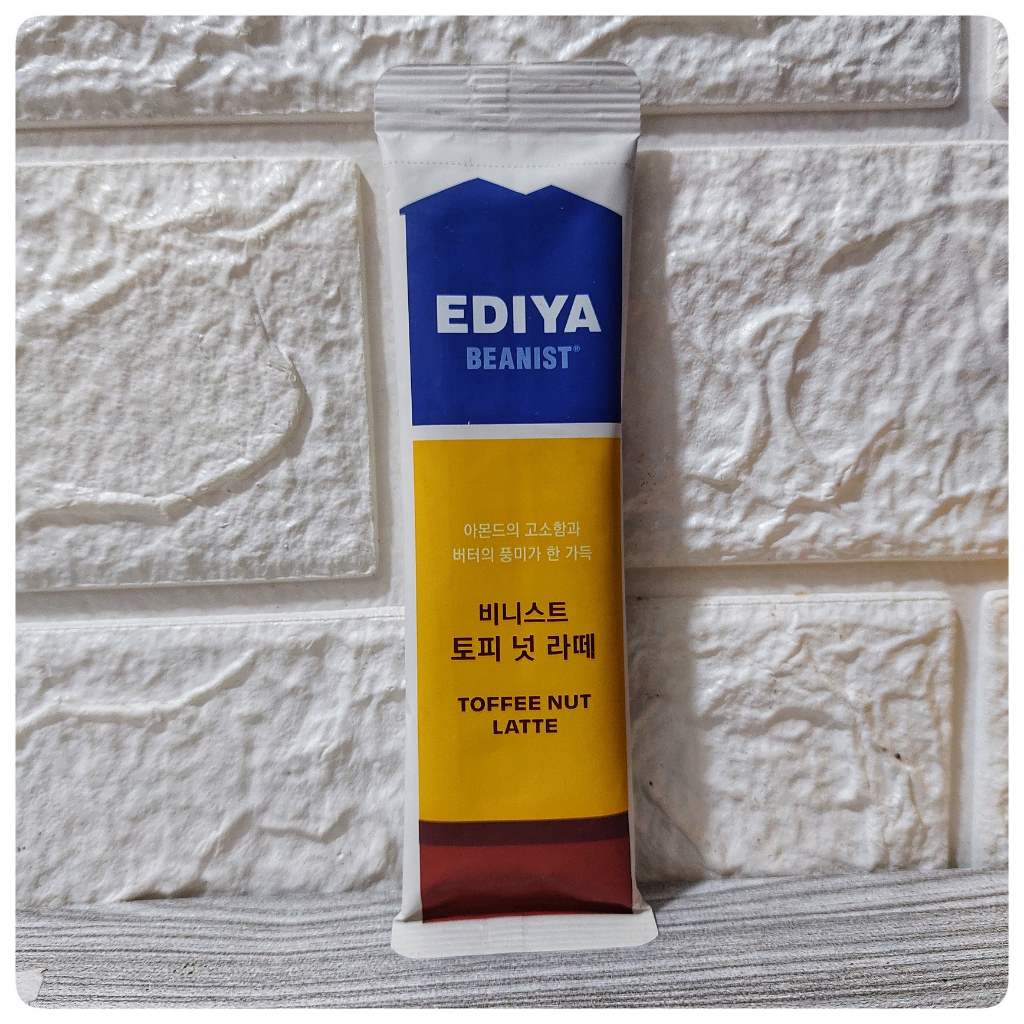 Jual Ediya Coffee Beanist Toffee Nut Chocolate Chip Caffe Latte Sachet