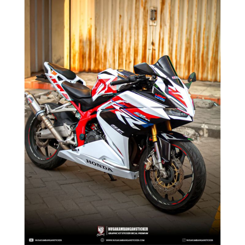 Jual Decal Stiker Motor Honda CBR 250 RR Full Body Tri colour Grafis ...