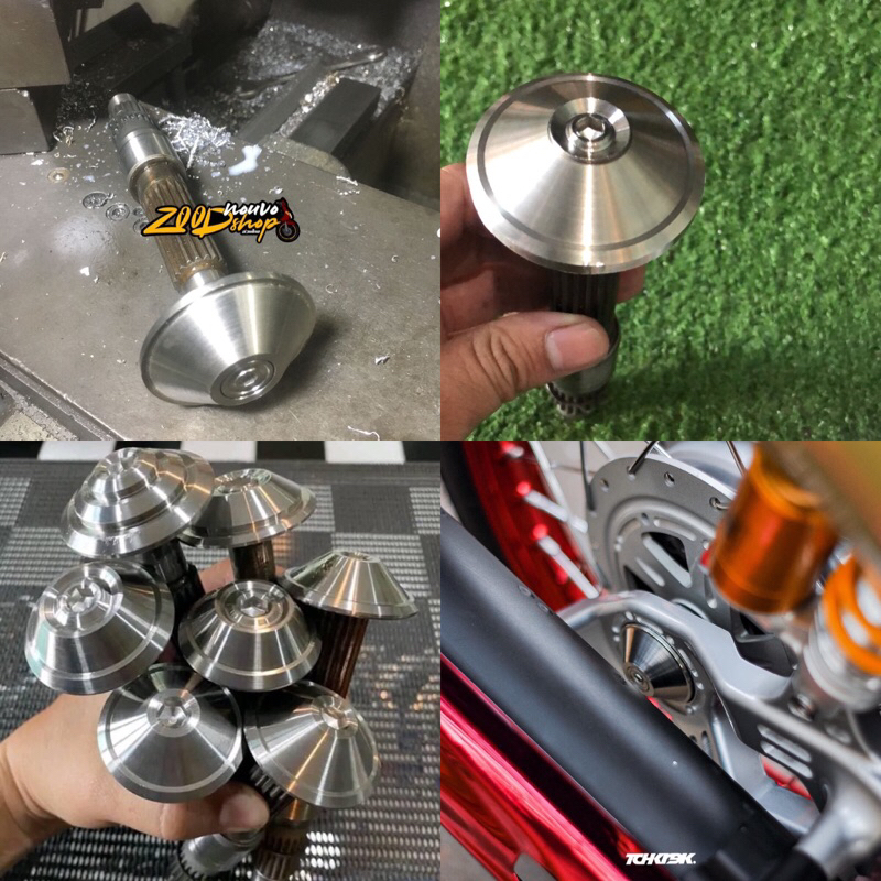 Jual as roda custom nouvo Stainless | Shopee Indonesia