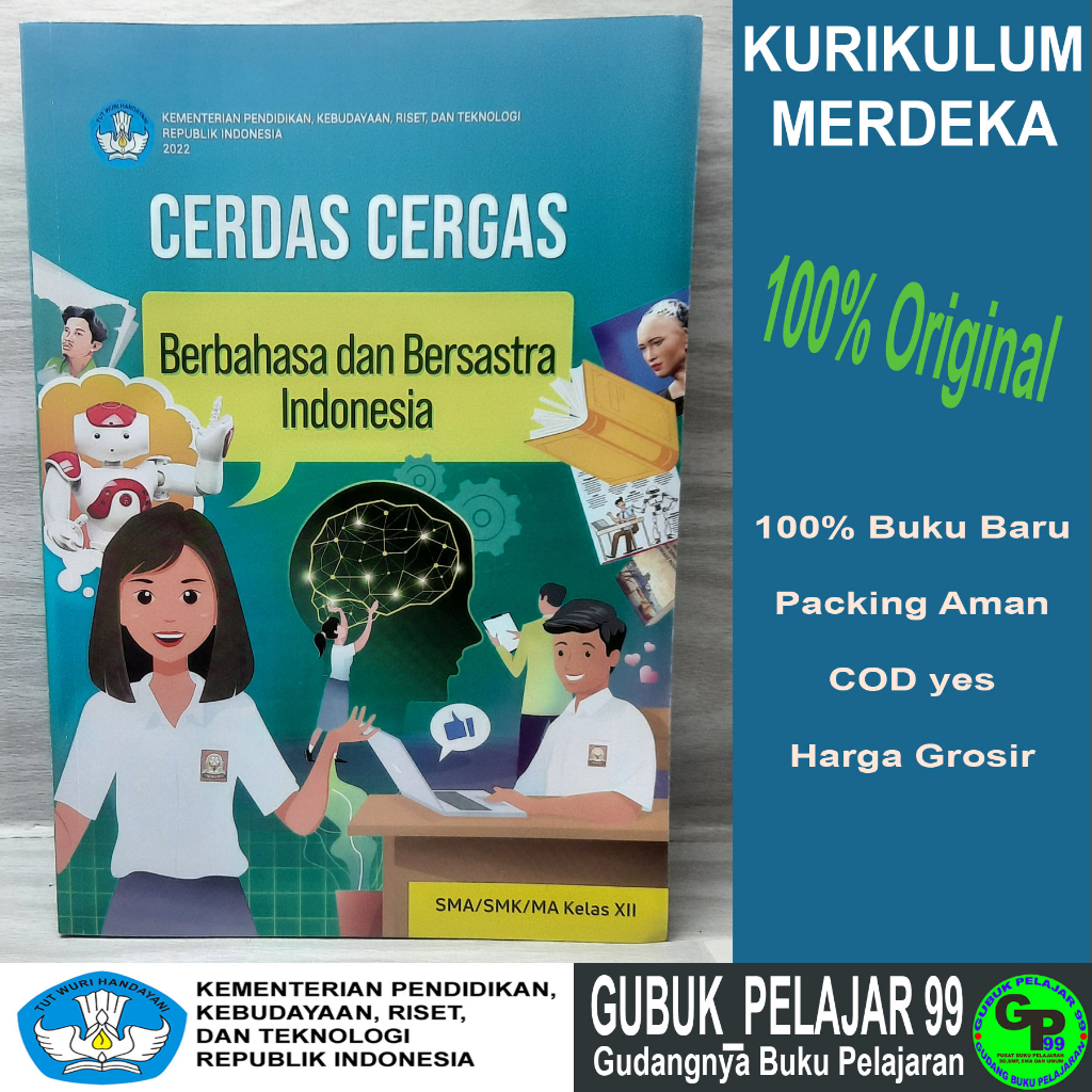 Jual Buku Paket Siswa Cerdas Cergas Berbahasa Dan Bersastra Indonesia ...