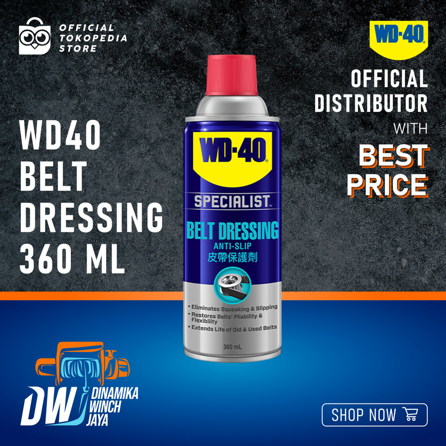 Jual WD 40 Belt Dressing/WD40 Belt Dressing 360Ml Shopee Indonesia