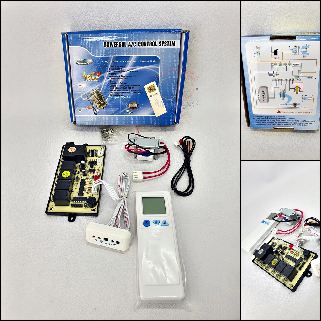 Jual Modul Ac Universal Type Pcb Qd U A Ac Control System Modul Ac Pcb Set Shopee