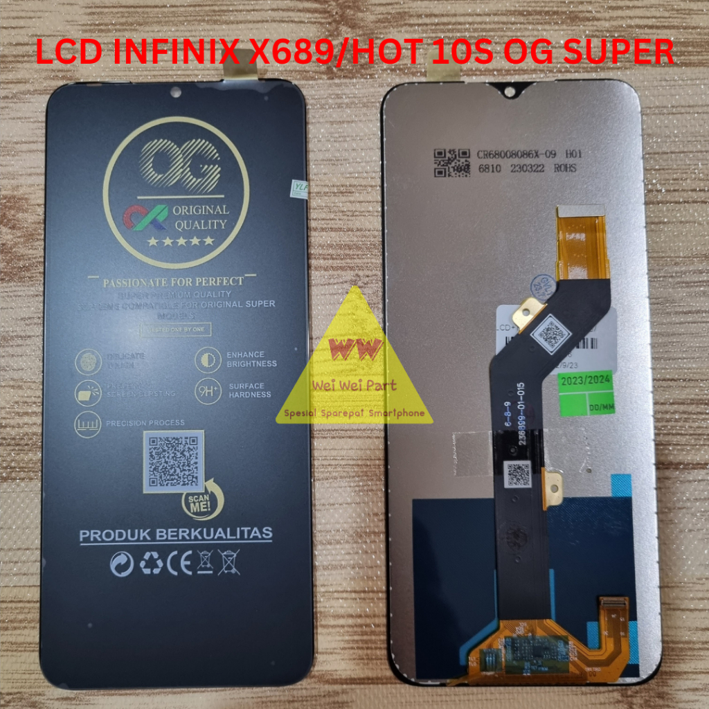 Jual OG Super LCD Touchscreen Infinix X689 Hot 10s Hot 10S NFC Hot 