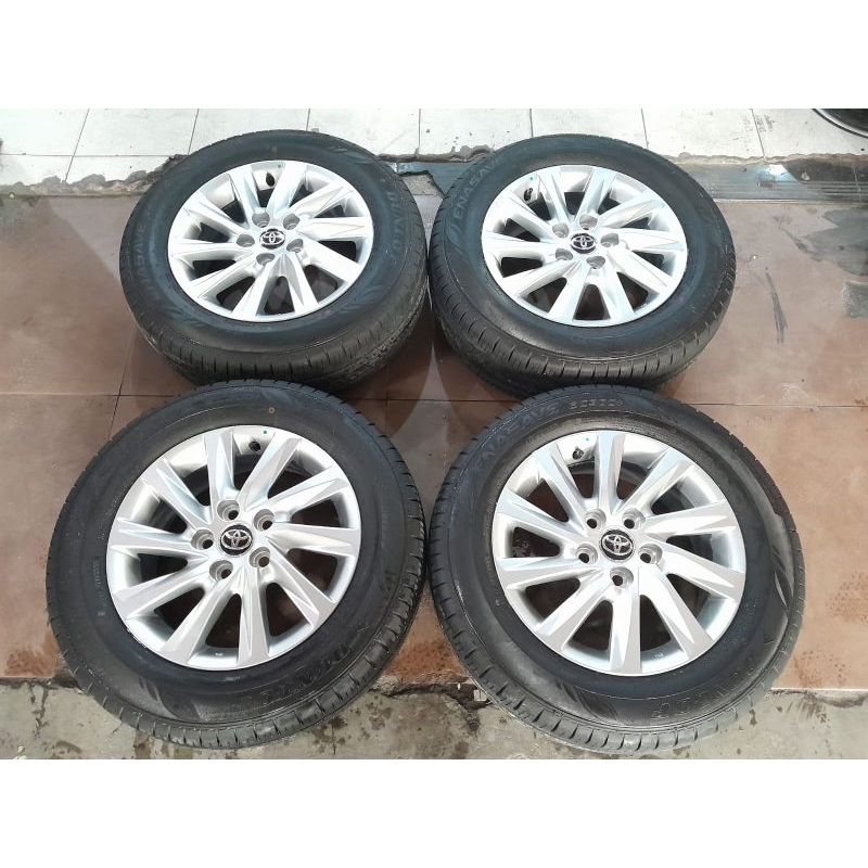 Jual Velg Mobil Std Innova Zenix R16 dan Ban Dunlpo tahun 2023 | Shopee ...