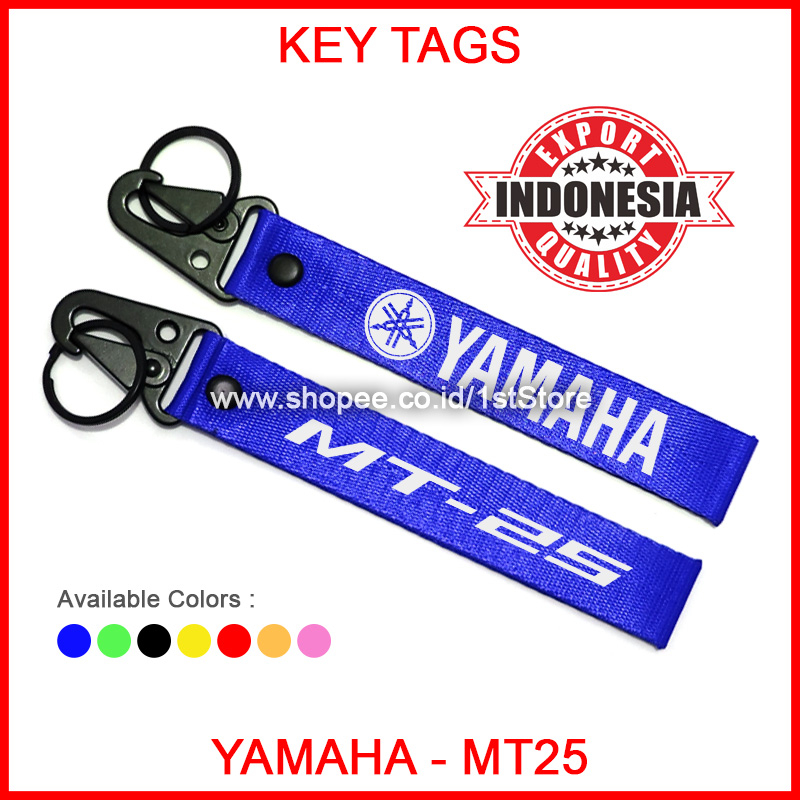 Jual Gantungan Kunci Sepeda Motor Logo Yamaha Mt Premium Material