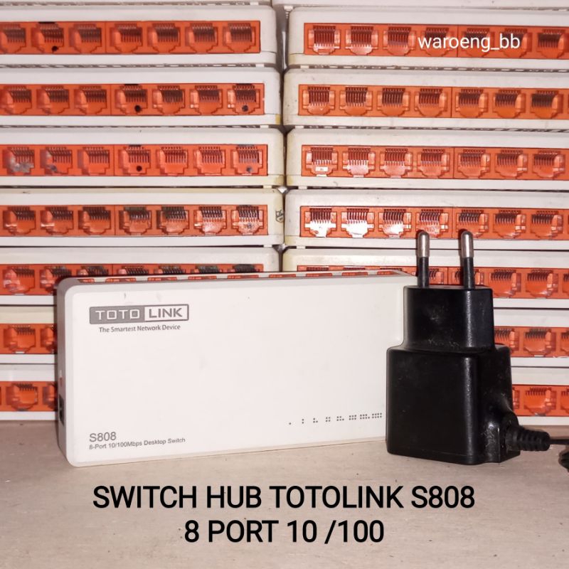 Jual SWITCH HUB TOTOLINK 8 PORT S808 | Shopee Indonesia