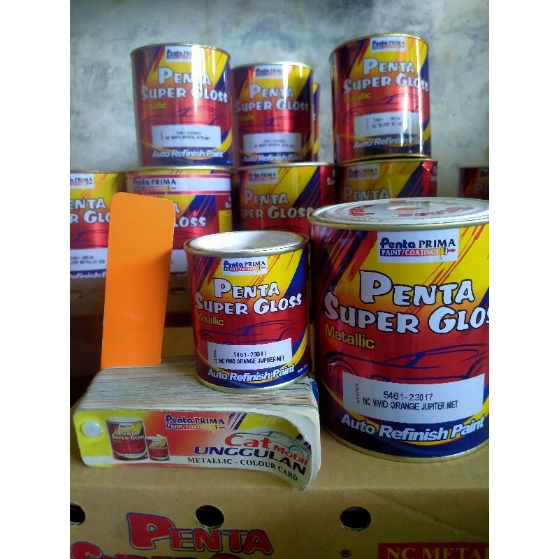 Jual Cat Penta Super Gloss Metalic Nc Vivid Orange Jupiter Met