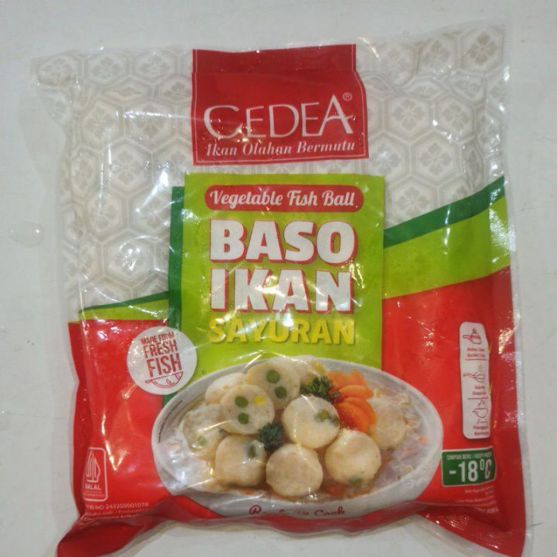 Jual Cedea Baso Ikan Sayuran 500gr Shopee Indonesia