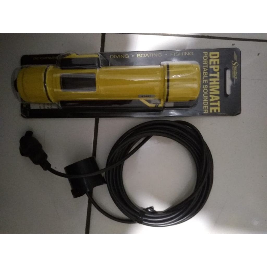 Jual HONDEX PS7FL Portable Depth Sounder with Float Sensor (Alat Ukur kedalaman Air) Shopee