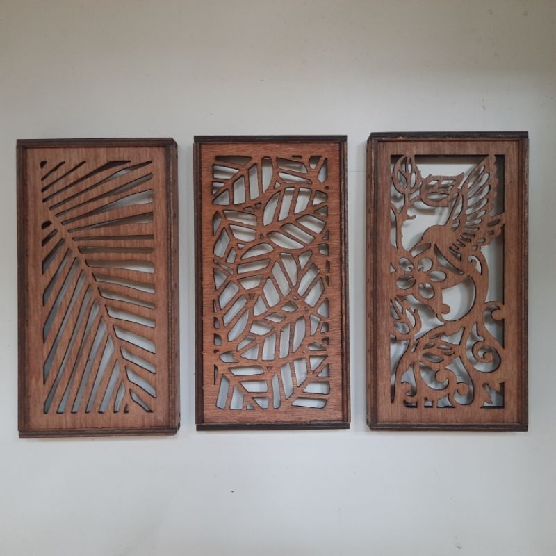 Jual Cutting Plywood Wall Dekorasi Interior Gantung Tempel Dinding