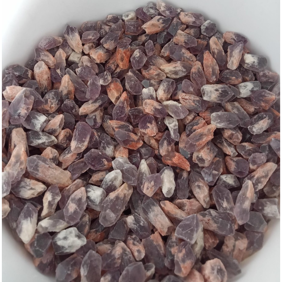 Jual Natural Amethyst Pointer Tooth Brazil Raw / Rough Paket 100 Grams ...