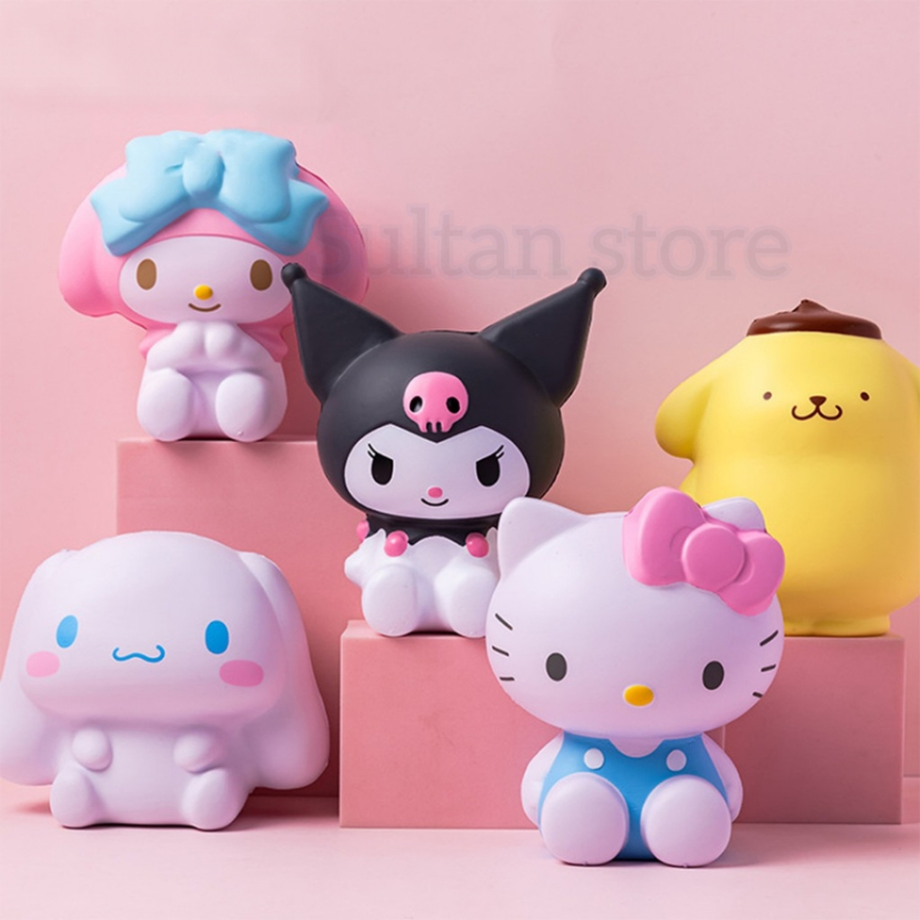 Jual Grosir 1 Pcs Squishy Karakter Mainan Squisi Sanrio | Shopee Indonesia