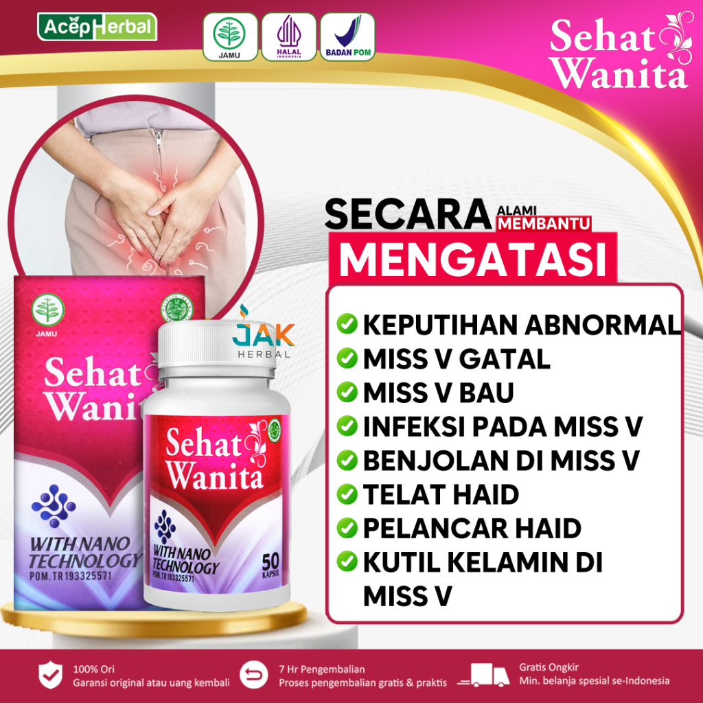 Jual Sehat Wanita Obat Keputihan Gatal Keputihan Abnormal Keputihan