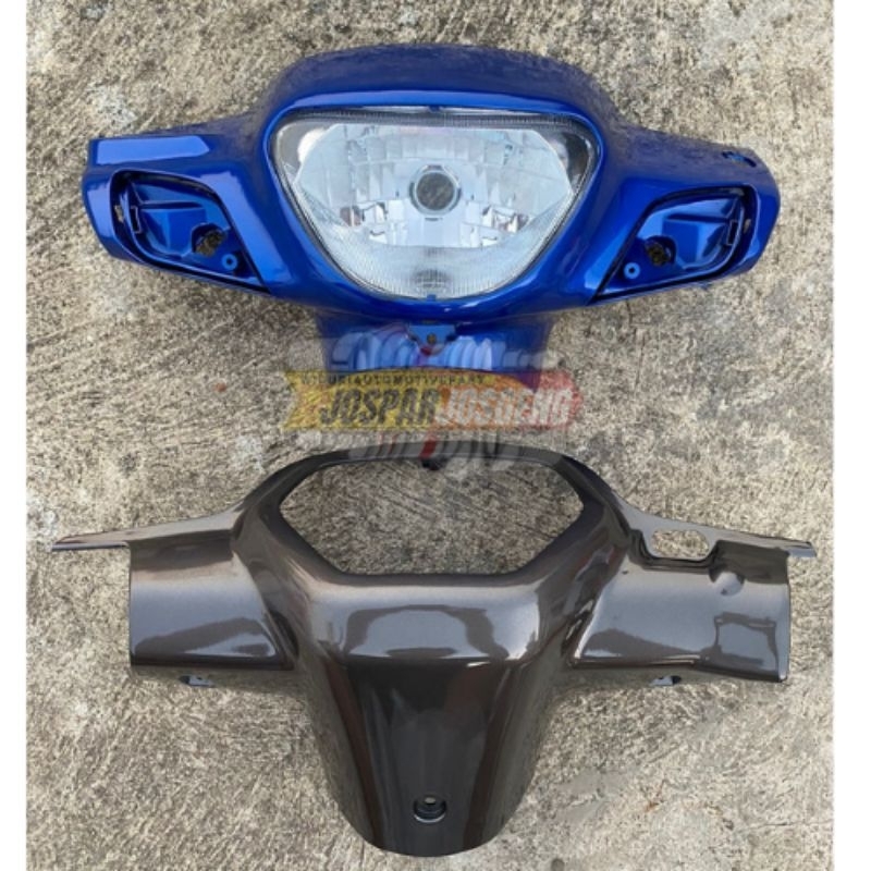 Jual Cover Batok Depan Shogun New Biru Batok Lampu Depan Belakang Shogun Biru Totok