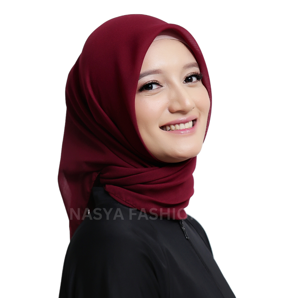 Jual Hijab Bella Square Premium Jilbab Segi Empat Warna Pilihan