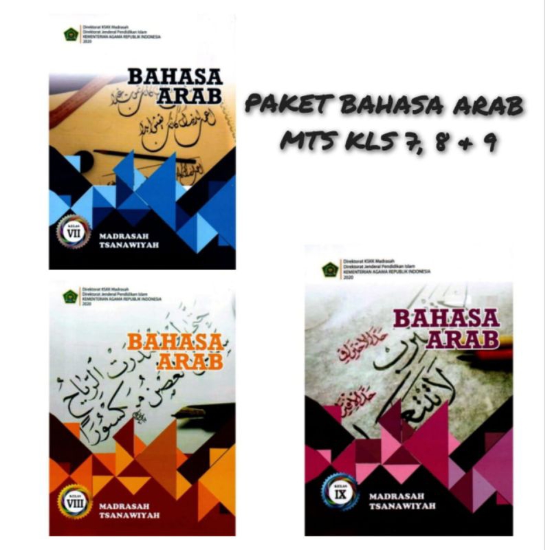 Jual BUKU PAKET SISWA MTS BAHASA ARAB KELAS 7 8 9 LENGKAP | Shopee ...