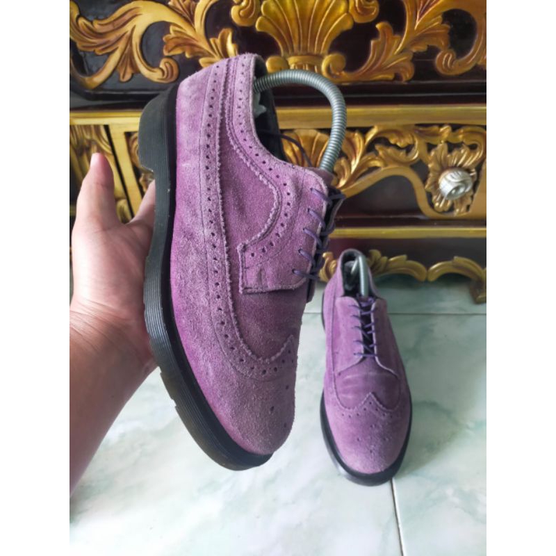 Jual DR MARTENS / DOCMART 13619 BORGUE WINGTIP ORIGINAL | Shopee Indonesia