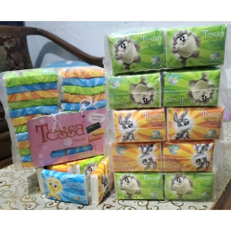 Jual TISSUE TESSA SAKU TPC 07 RENCENG | Shopee Indonesia