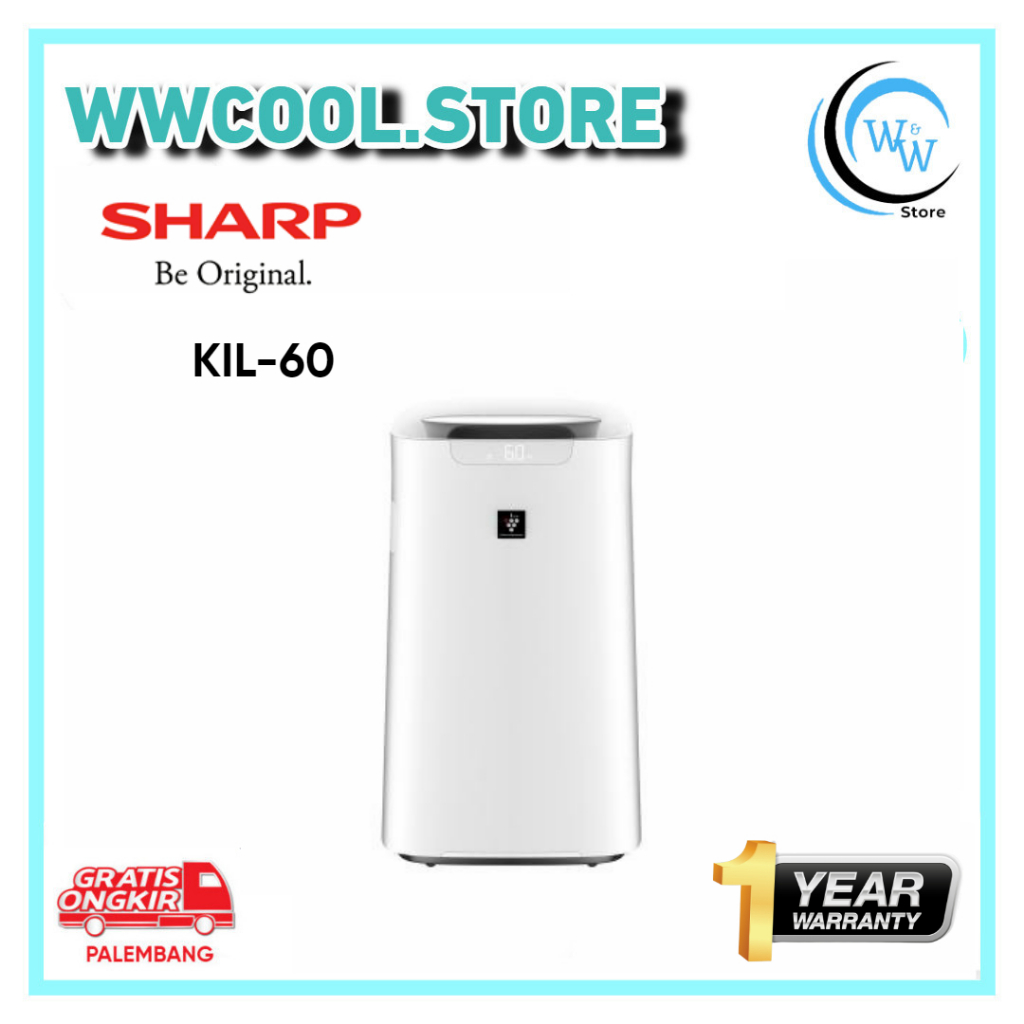 Jual Air Purifier & Humidifier Sharp KIL60 Air Purifier Sharp Pelembab ...