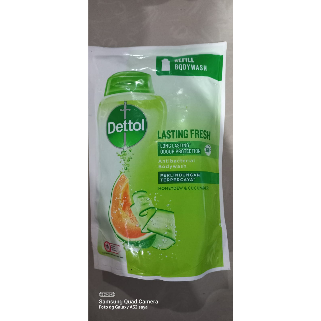 Jual Dettol Body Wash Pouch Invigorate Refill 410 gr Sabun Mandi