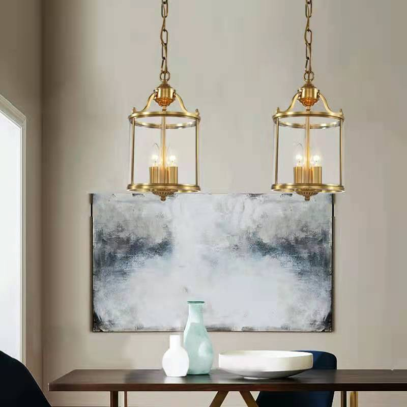 Jual Lampu Gantung Dekorasi / Classic Gold Lantern Chandelier EB Home ...