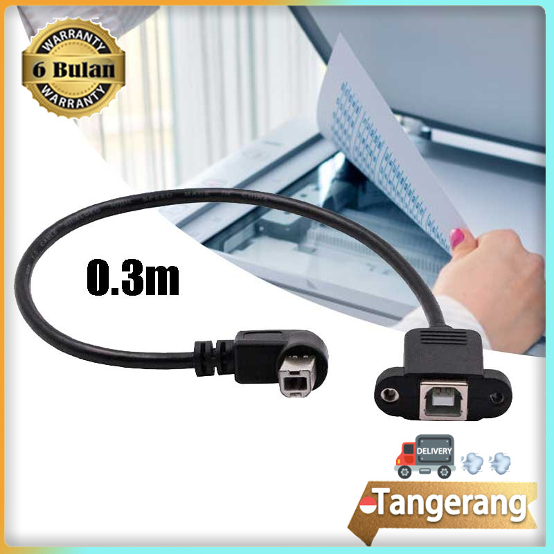 Jual Kabel USB Connector 2.0 Type B Male to Female USB Connector Kabel ...