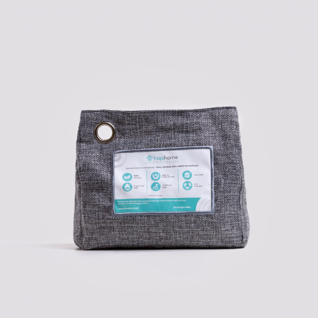 Jual Hapi Home Bamboo Charcoal Air Purifying Bag 50gr 100gr 200gr ...