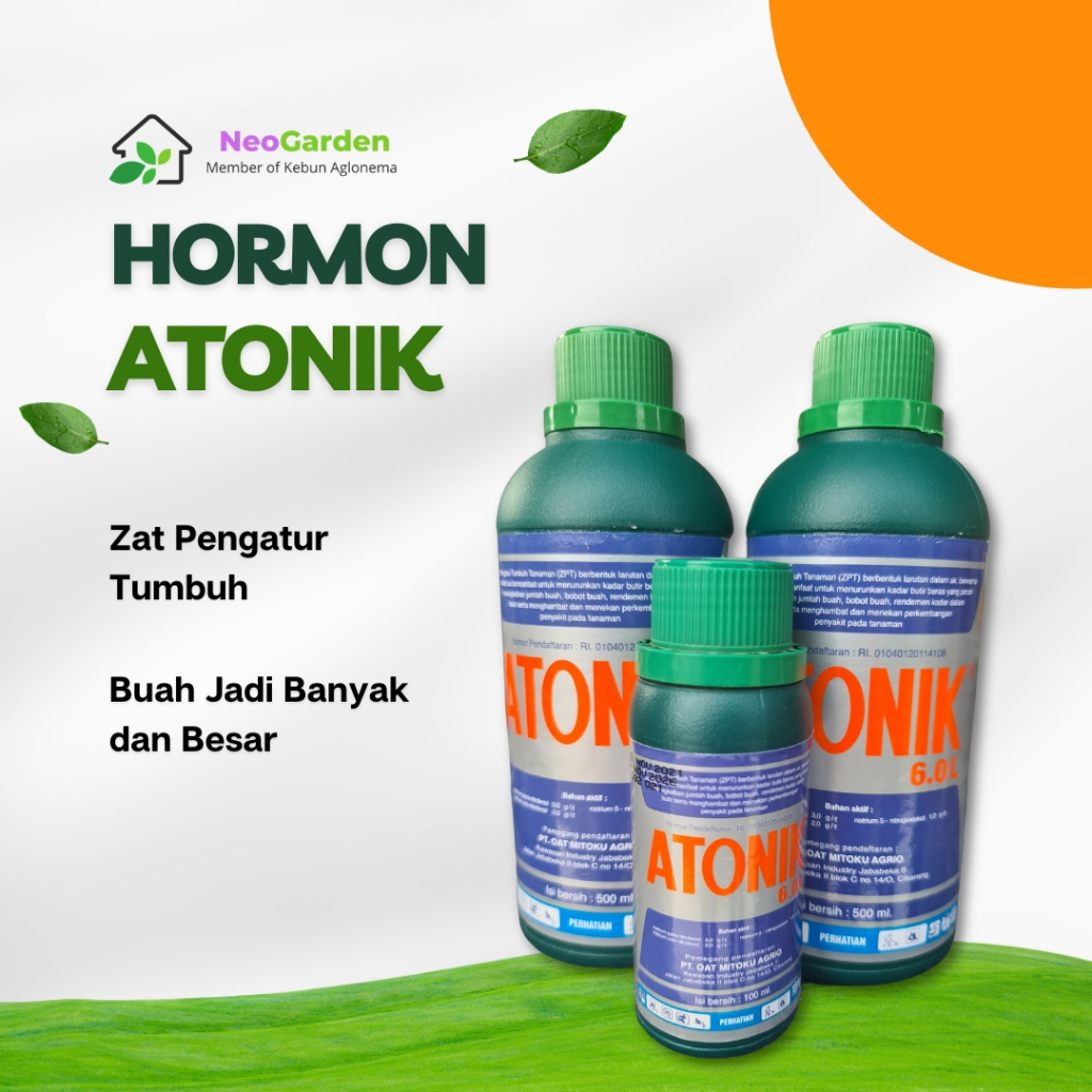 Jual Hormon ATONIK Zat Pengatur Tumbuh Tanaman 500 ml Obat