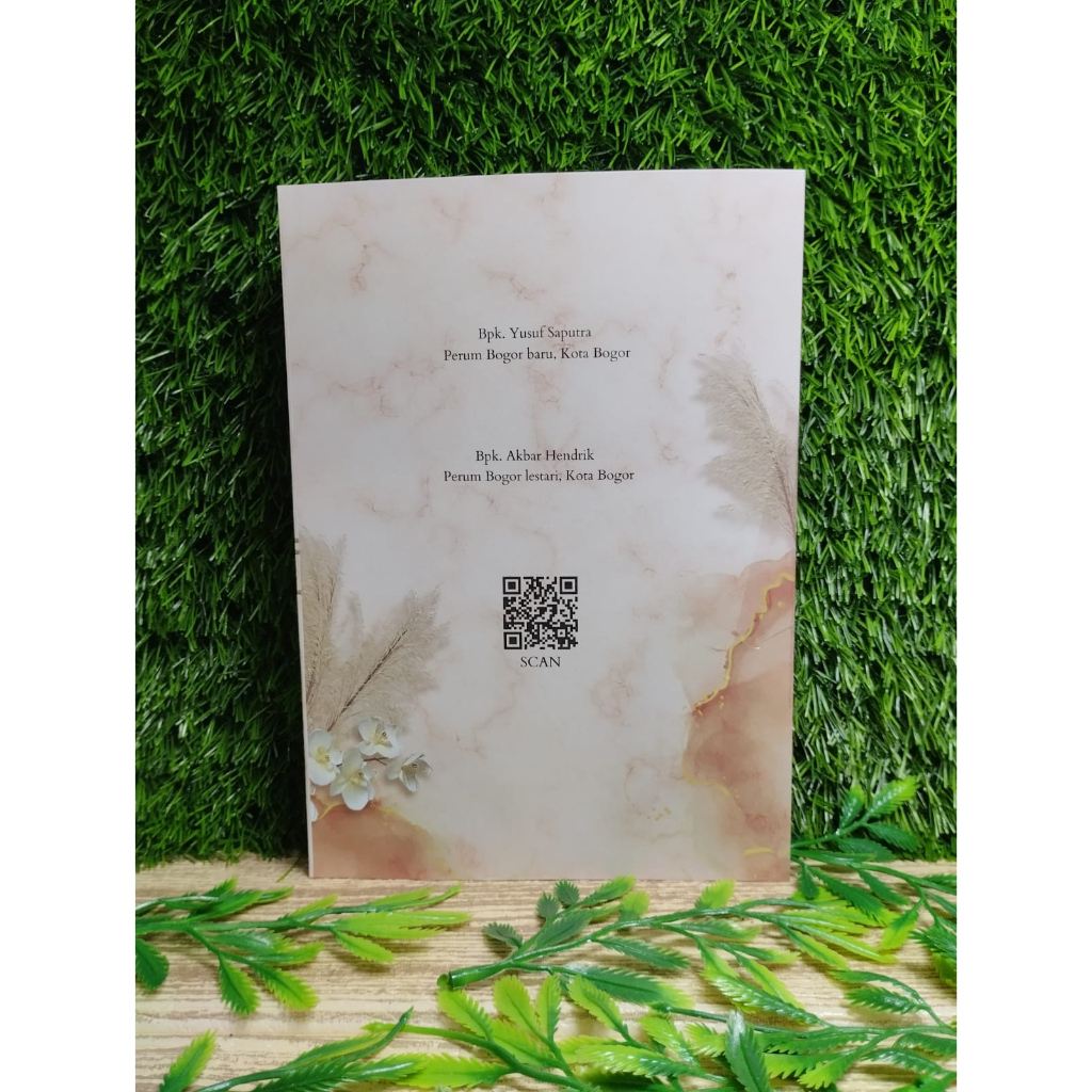 Jual Blangko Undangan Pernikahan Rayya 369 Murah | Shopee Indonesia