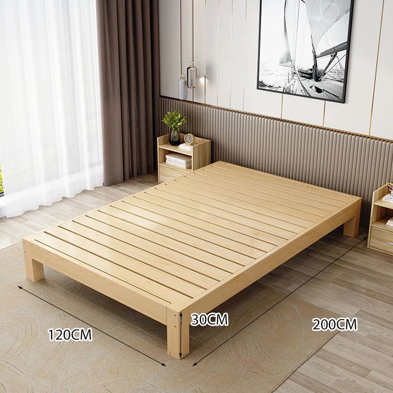 Jual Divan Alas Tempat Tidur Kaki 30cm Kayu Palet 120x200 / Divan Alas