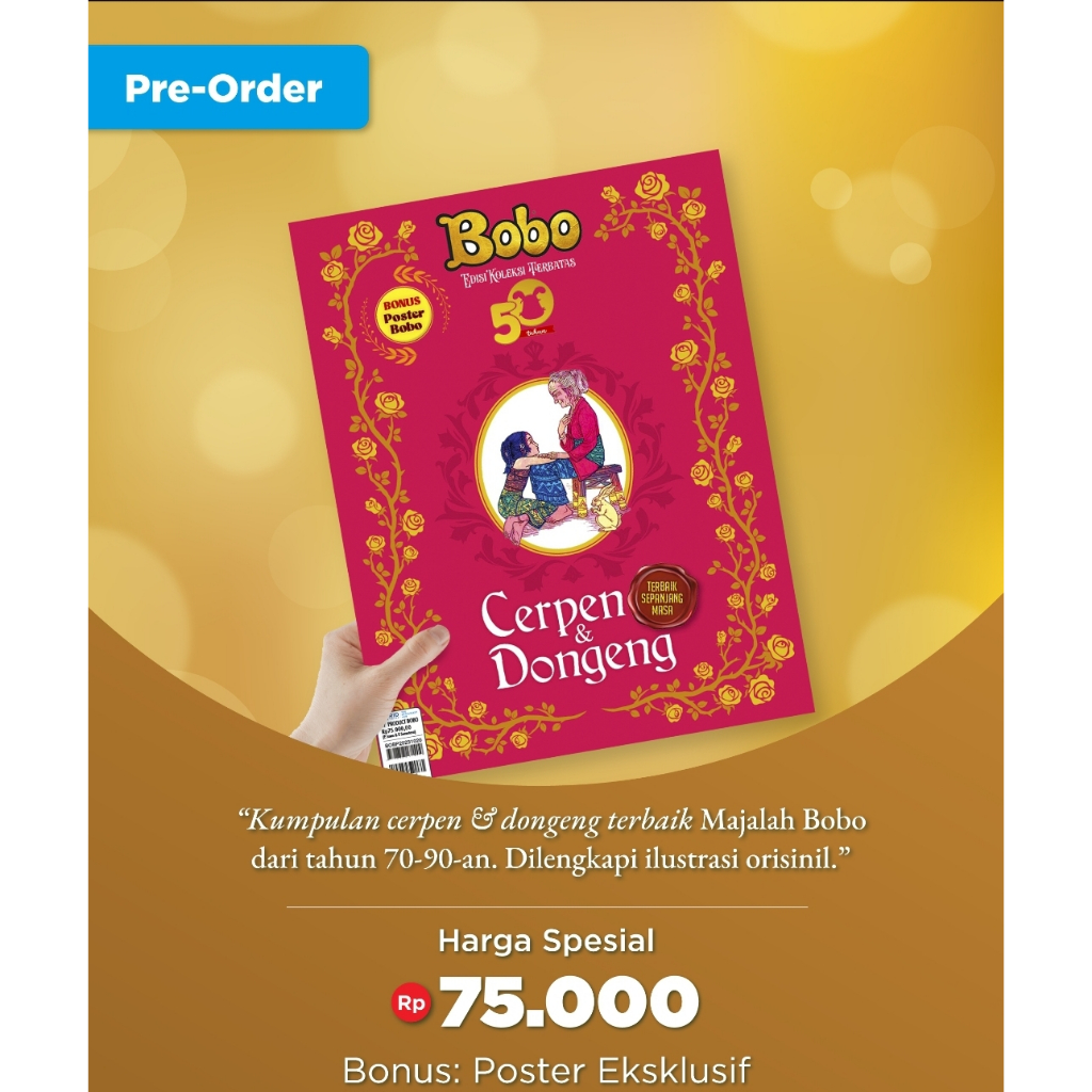 Jual Majalah Anak: Bobo Edisi 50 Tahun (Edisi Koleksi) - Kumpulan ...