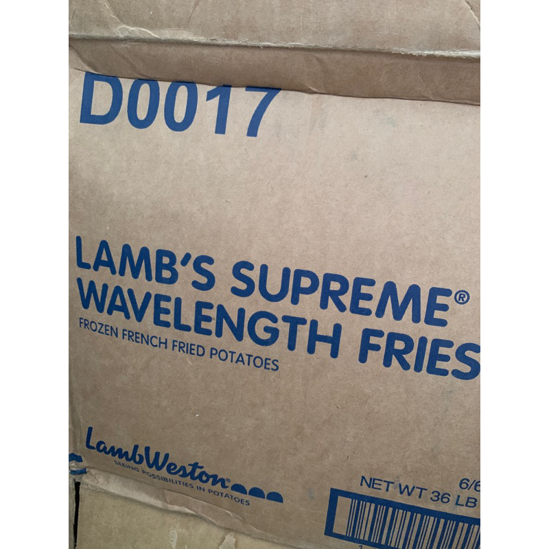 Jual Lamb Weston Kentang Shoestring Stealth Coated French Fries 500 gr