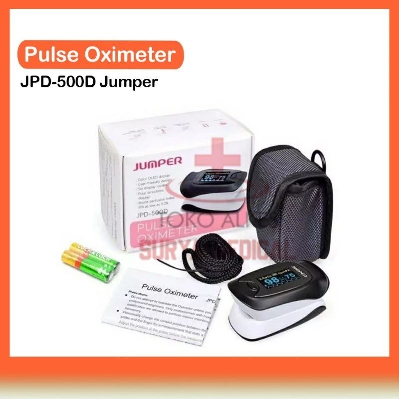 Jual Jumper JPD500D Pulse Oximeter Alat Ukur Saturasi Oksigen SpO2