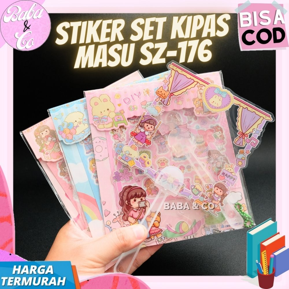 Jual STIKER MASU KIPAS PAKET STICKER KIPAS MASU STIKER SZ-176 MURAH COD ...
