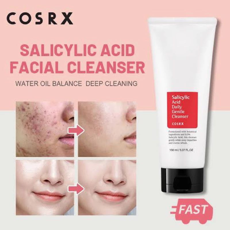 Jual COSRX SALICYLIC ACID DAILY GENTLE CLEANSER 150ml Shopee Indonesia