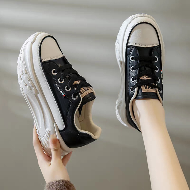 Jual Sepatu Sneakers Platform Wanita Fashion Comfortable Stylish Tahan ...