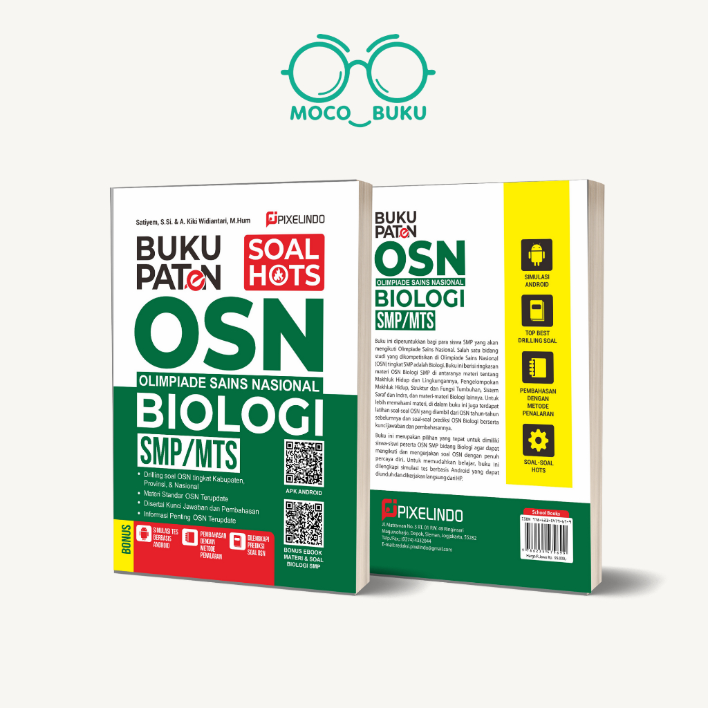 Jual Buku Paten OSN Biologi SMP/MTS Terbaru | Shopee Indonesia