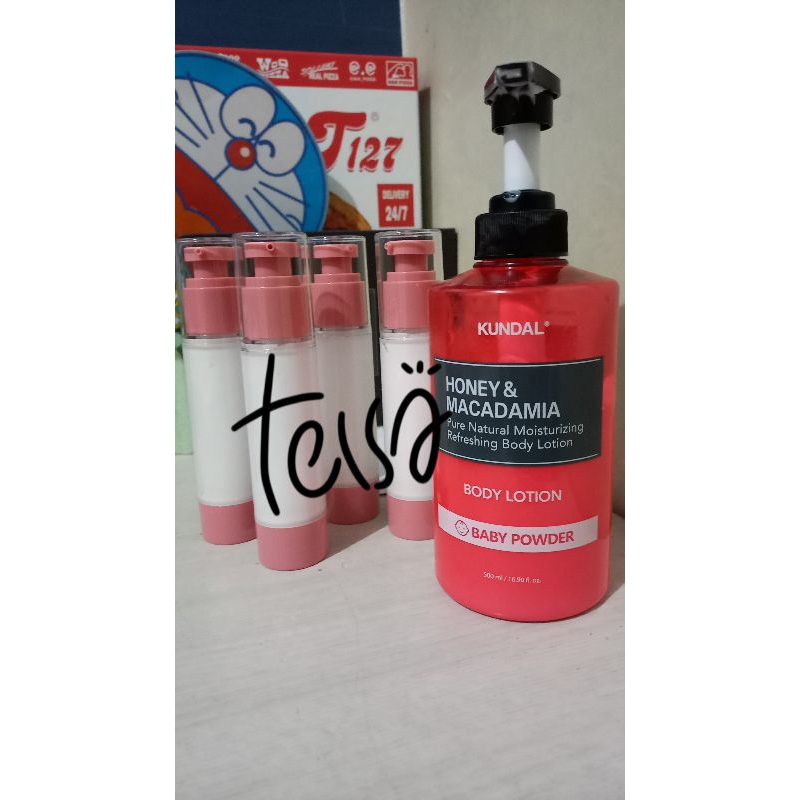 Jual Sharing Kundal Body Lotion Baby Powder Haechan (50ml) Shopee Indonesia