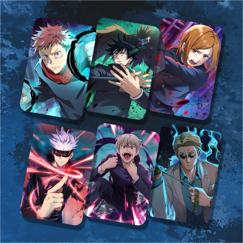 Jual Koleksi Photocard Anime Jujutsu Kaisen B - Itadori Fushiguro ...