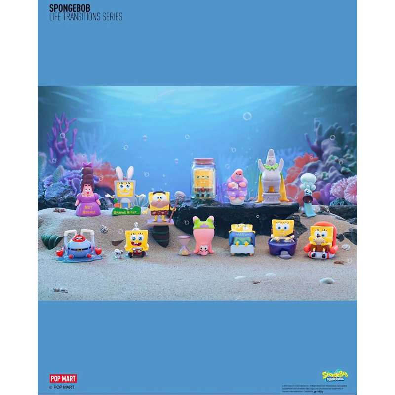 SpongeBob ライフ トランジションズ シリーズ【アソートボックス】 - フィギュア