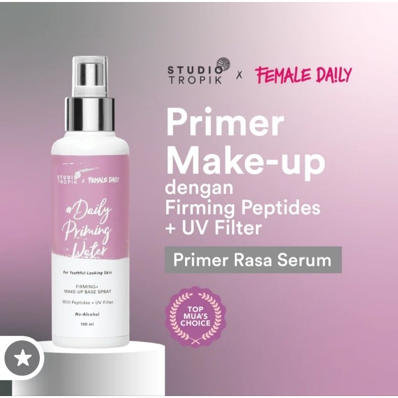 Jual BPOM Studio Tropik Flawless Priming Water for Normal To Dry Skin ...