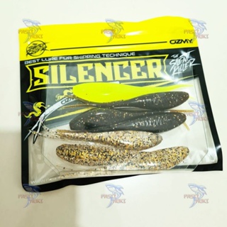 umpan pancing ozmy super baby silencer 8 cm 3gr - mix1, 1pak isi7+3hook