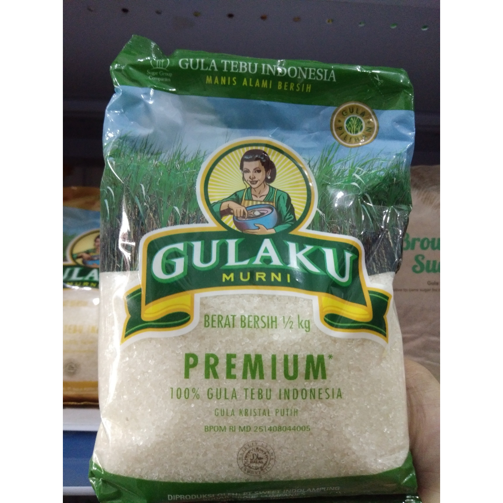 Jual Gulaku Premium Murni 500g 1/2kg - Gula Pasir Berkualitas untuk ...
