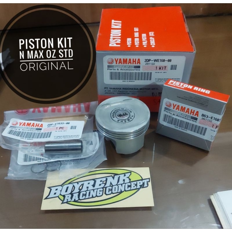 Jual PISTON KIT SEHER SET N MAX NMAX AEROD KODE 2DP OVS STD ORIGINAL ...