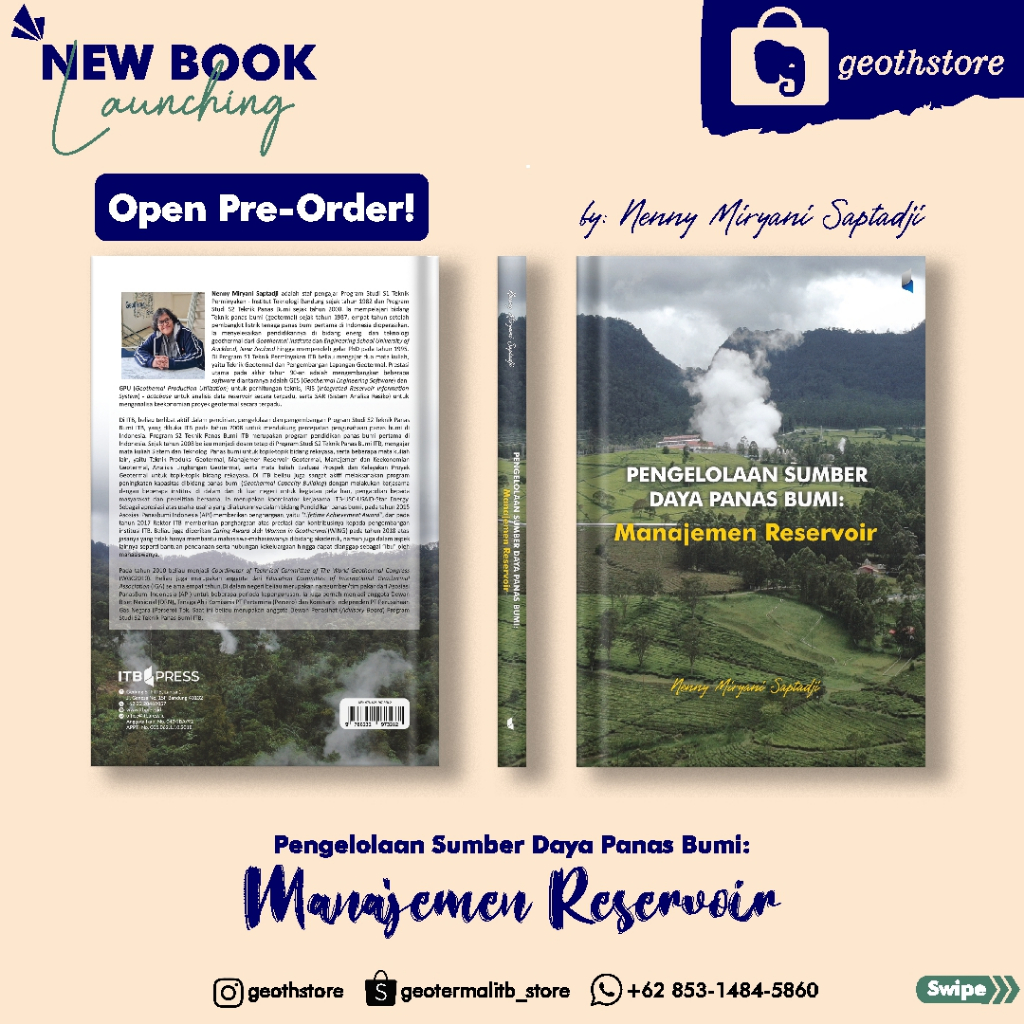 Jual Buku Pengelolaan Sumber Daya Panas Bumi: Manajemen Reservoir ...