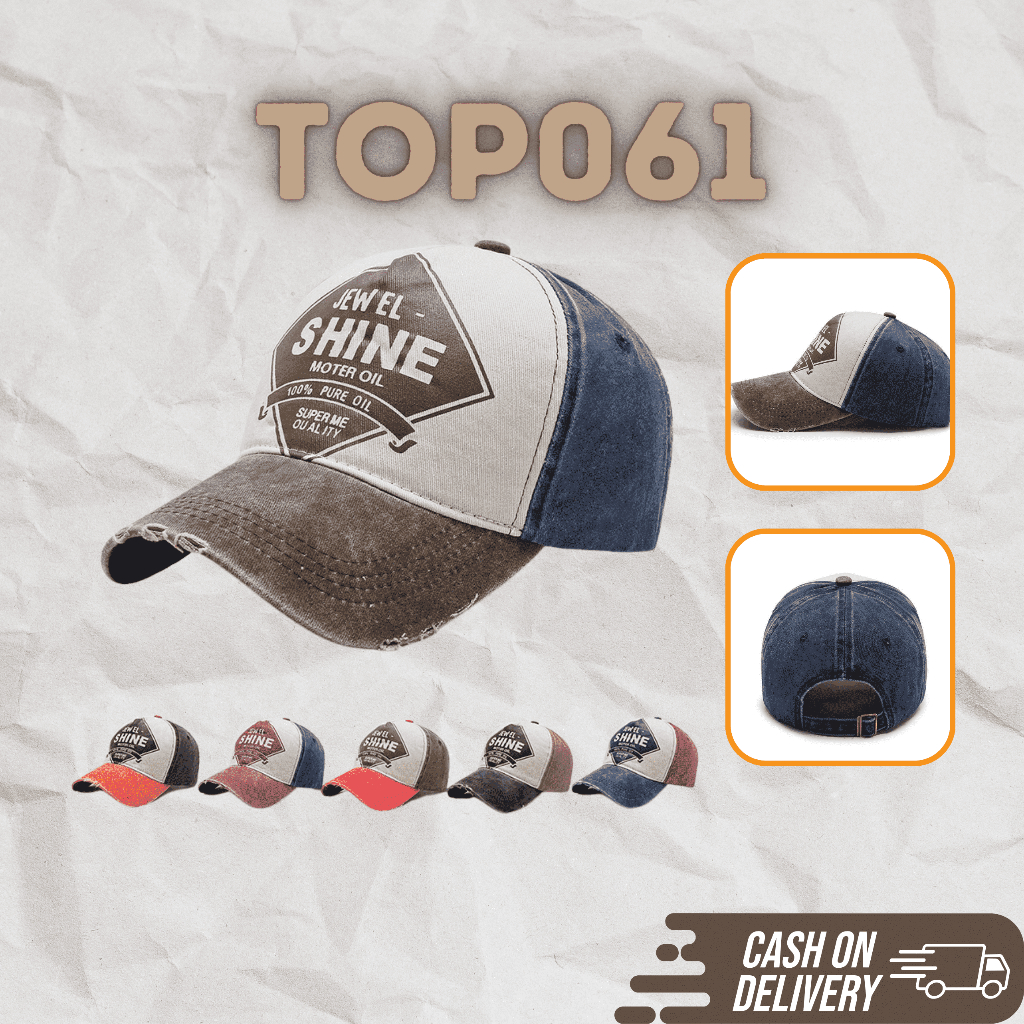 Jual Diskon Besar Besaran Topi Fashion Model Jeans Sobek Shine Top Shopee Indonesia